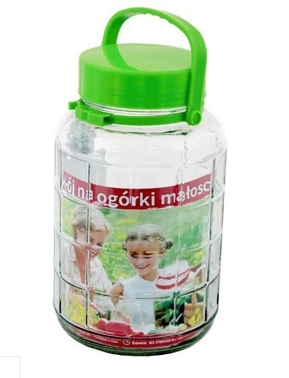 Слоїк для квашення огірків, 5л